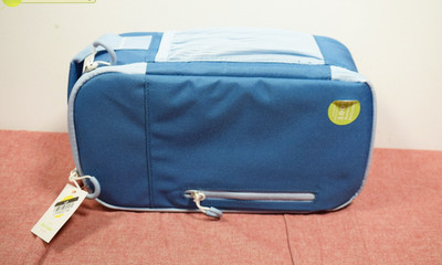 Sun Squad 6 Can Soft Sided Blue Bike Cooler