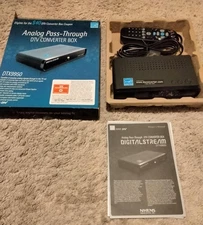 Digital Stream DTX9950 Analog Pass-Through DTV Converter Box - Unused - Open Box