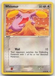 Whismur 82/101 EX Hidden Legends