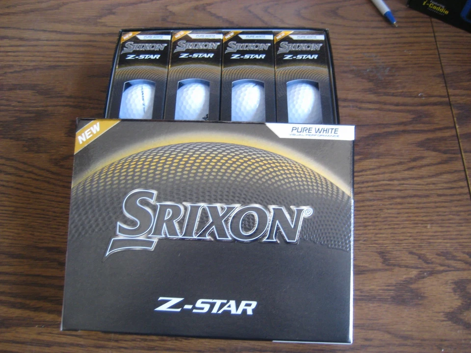 2 dozen BRAND NEW 2025 Srixon Z Star mens White golf balls