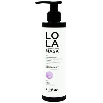Artego Lola Blueberry Haarmaske 200 ml   Farbpflege für coloriertes Haar