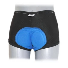 Cycling shorts with anatomically shaped gel padding (3XL)