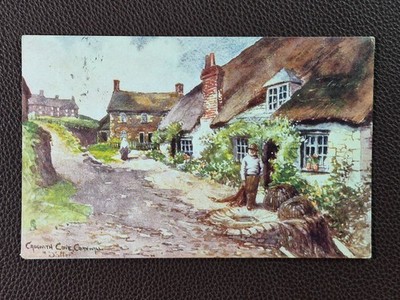 Cadgwith Cove, Cornwall 1904 Postkarte Tuck's Oilette Raphael Tuck