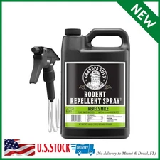 Grandpa Gus's Rodent Repellent Spray with Sprayer, Natural Peppermint & Cinnamon