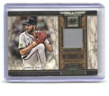 Chris Sale #/49 2025 Topps Museum Collection Meaningful Material Relics Gold