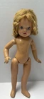 VINTAGE 20" COMPOSITION DOLL FOR PARTS OR RESTORATION..UNMARKED