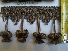 10 YARDS LOT PRICE Onion Ball Tassel Fringe T...