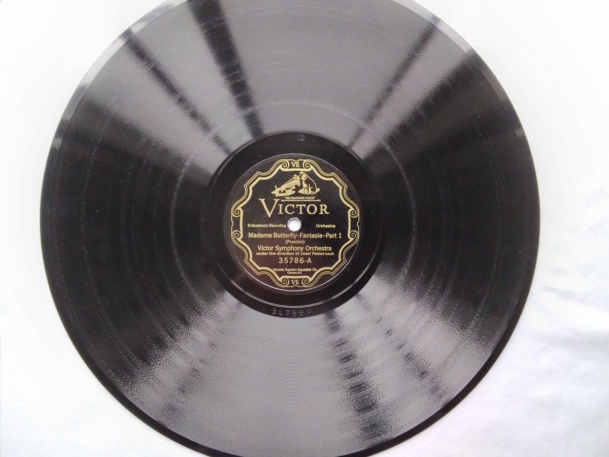 Joseph Pasternack 78rpm Single 12-inch Victor Records #35786