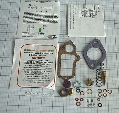 1934-39 CARB KIT CARTER W1 1 BARREL HUDSON 6 & 8 CYL ENGINE ETHANOL TOLERANT 1934-39 CARB KIT CARTER W1 1 BARREL HUDSON 6 & 8 CYL ENGINE ETHANOL TOLERANT