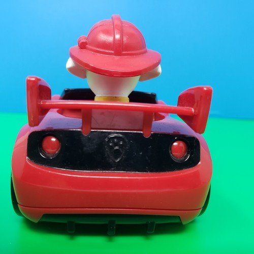 Paw Patrol Rescue Racer Roadster Marshall Plastic Toy Vehicle - Picture 21 of 21