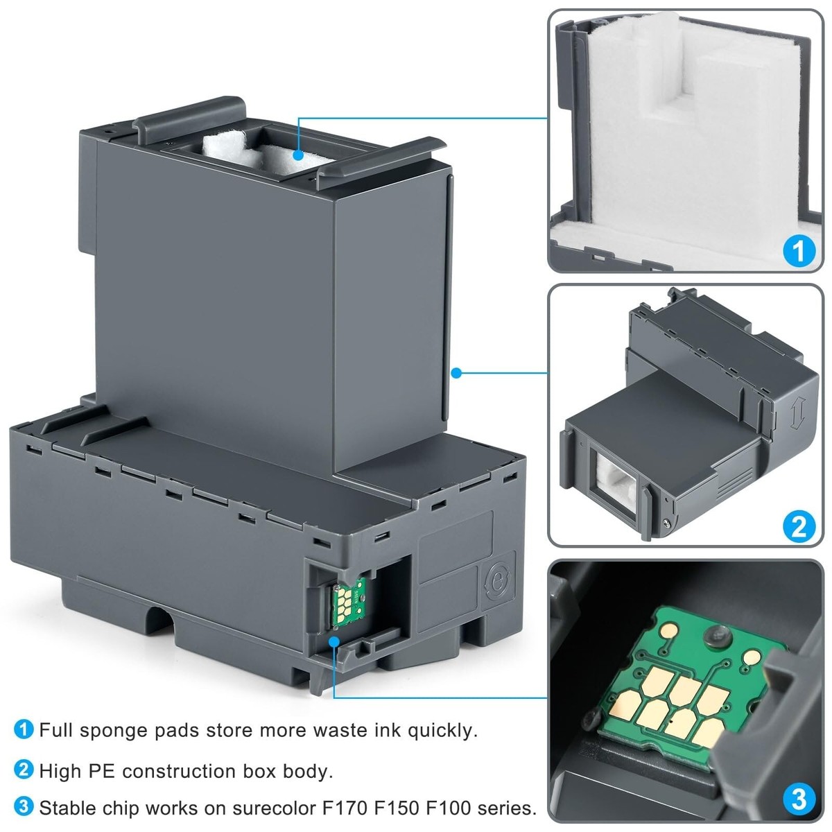 C13S210125 Ink Maintenance Box (S210125/SC23MB), Waste Ink Tank