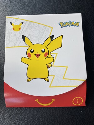 unopened mcdonalds pokemon cards 2021 Pokemon 25th Anniversary Stamp 2021 McDonald's Promo. Generation 1 : r/PokemonTCG