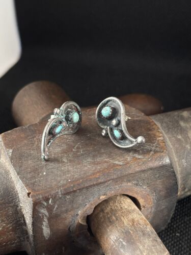 vintage navajo turquoise earrings