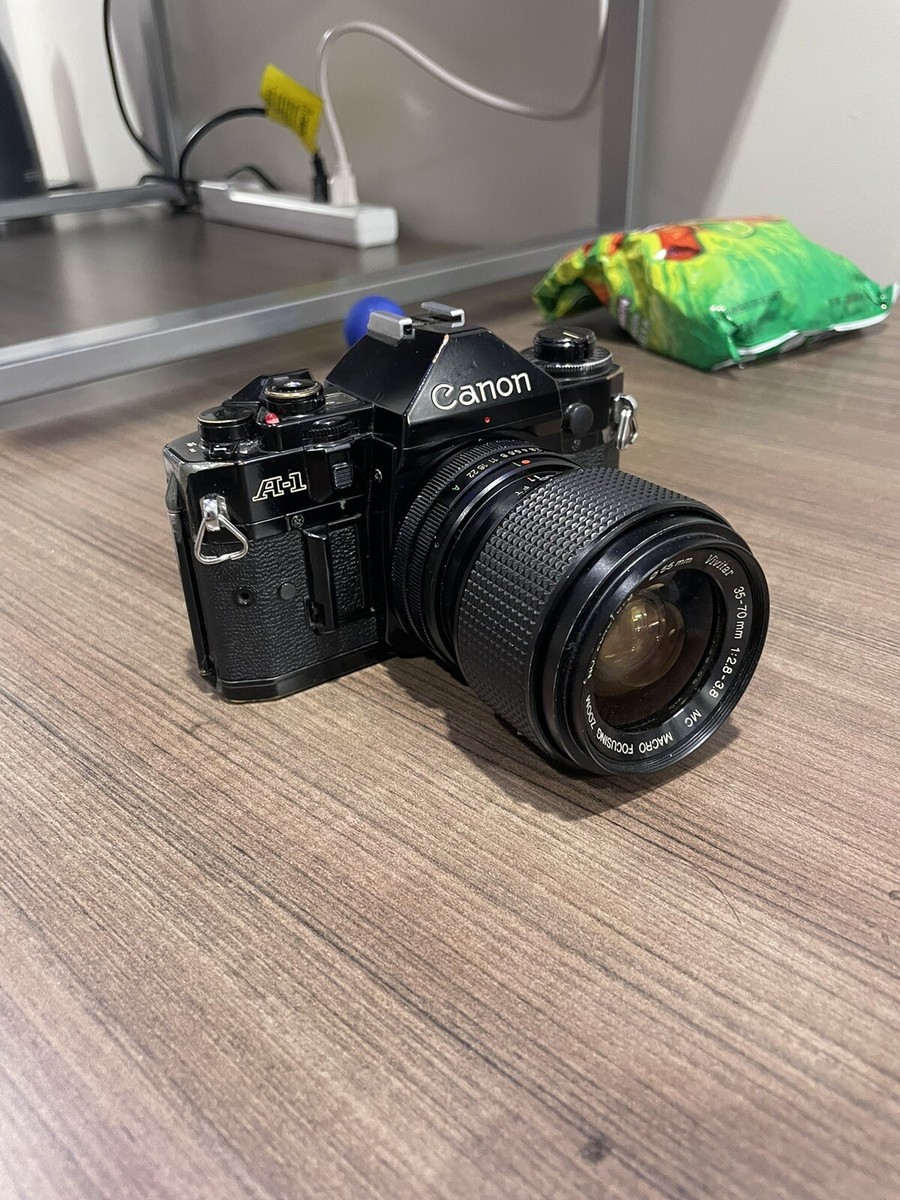 Canon A-1 Film Camera w/ 35-70mm Lens (35mm Film Camera) | eBay
