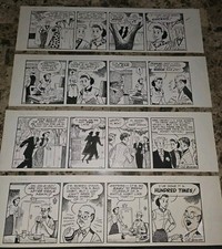 Lot of 4 Consecutive 1940s Oh, Diana! Origina...