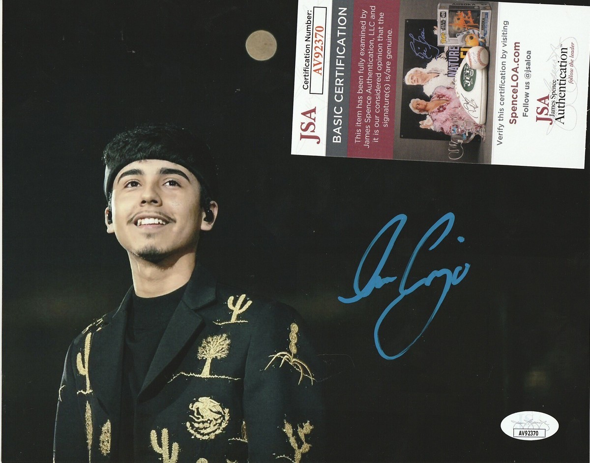 IVAN CORNEJO SIGNED MEXICAN SINGER 8X10 PHOTO - JSA COA | eBay