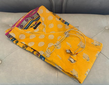 Junaid Jamshed J. Teens Yellow Cotton Lawn Kameez Kurti Teens - Size 40
