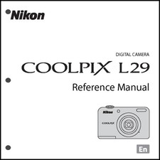 Nikon CoolPix L29 Digital Camera User Guide Instruction Manual