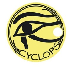 Pathtag 5731 Golden Cyclops - Retired 2nd Version Back Geocoin Alt Michigan