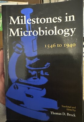 Milestones in Microbiology: 1546 to 1940 - Paperback By Thomas D. Brock - GOOD