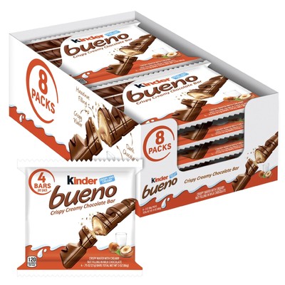  Bulk 8 Pack Milk Chocolate And Hazelnut Cream Holiday Gift And Stocking Stuf...