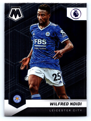 2021-22 PANINI Mosaic Premier League 29 Wilfred Ndidi (Leicester City)