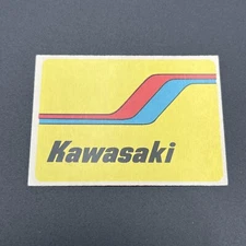 1972 Donruss AMA Racing Super Cycles Sticker # 40 Kawasaki (EX)