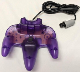 Vtg N64 Funtastic Grape Translucent PURPLE Nintendo-64 Gaming Console System A