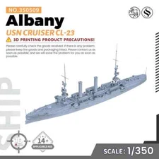 SSMODEL SSC350509 1/350 Military Model Kit USN Albany Cruiser CL-23