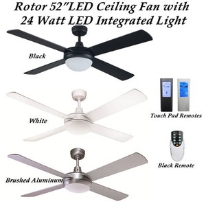 Rotor 52 inch 4 Blade LED Ceiling Fan 
