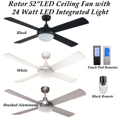Rotor 52 inch 4 Blade LED Ceiling Fan 