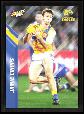 AFL 2024 Select West Coast Eagles Jamie Cripps 163 Card CB-1-4-B-17