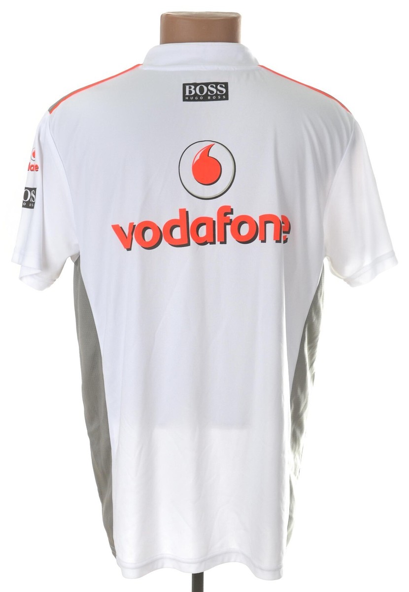 スポーツ選手 L.Hamilton 2014 Mercedes Used Tee Men's Lewis