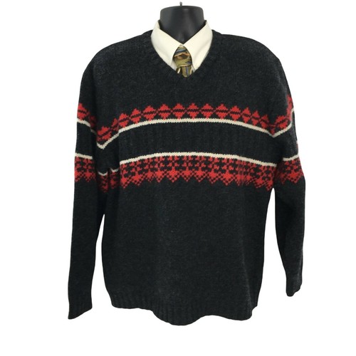 Vintage 90s Y2K Structure Knit Pullover 