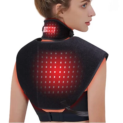 DGYAO Red Light LED Infrared light Therapy Wrap Belt Shoulder Joint Pain Relief
