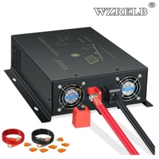 2000W Pure Sine Wave Power Inverter 12V to 110V 120V Off Grid Solar Home