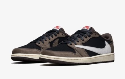 10.5-Brand New Jordan 1 Retro Low OG SP “Travis Scott” CQ4277-001