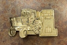 International Harvester The New Number 1 Gold Spec-Cast Belt Buckle LIMITED