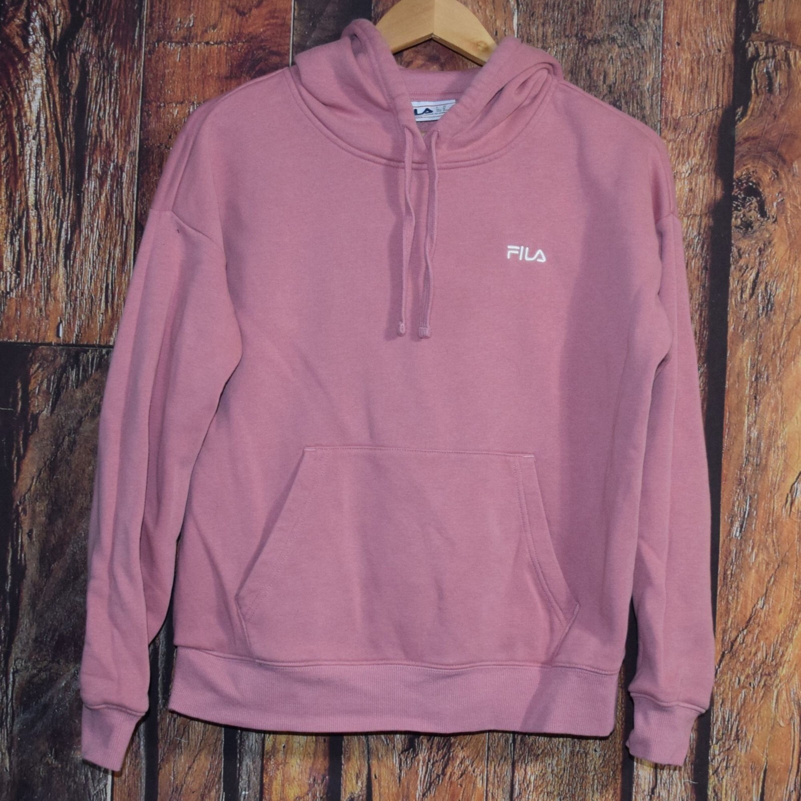 FILA donna taglia M pullover felpa con cappuccio