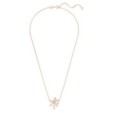 Collana Swarovski Volta 5656741 necklace Donna Pendente Fiocco Oro Rosa Nuova