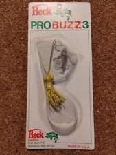 Vintage  Fleck Pro Buzz 3  Spinnerbait Lure  1/8 Oz SCARCE. Bass Fishing!  (#14)