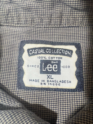 Lee Casual Collection Fox Sports Florida TV Network Golf Button Up