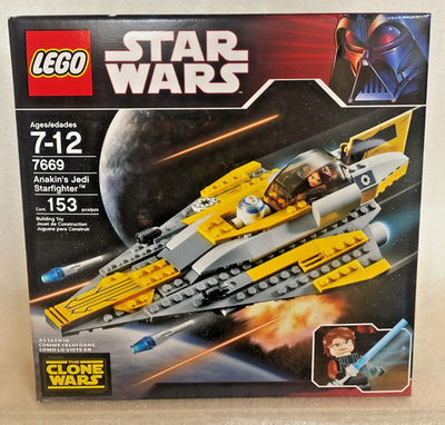 7669 ANAKIN'S JEDI STARFIGHTER star wars lego legos set factory