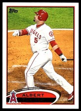 Albert Pujols 2012 Topps #331 Los Angeles Angels MLB READ FREE SHIP AutographDen