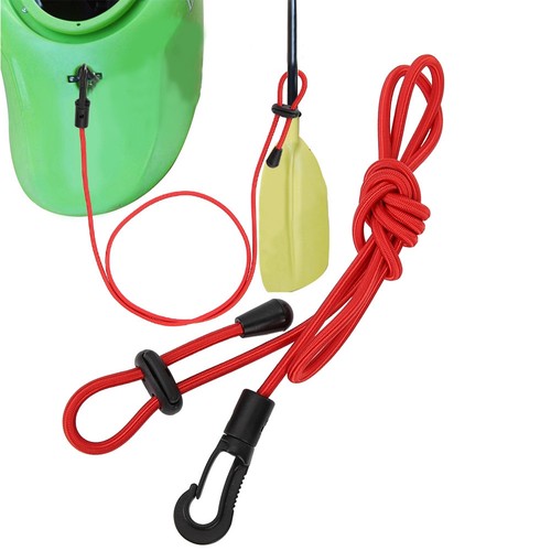(Rot) Portable Outdoor Nylon Elastic Paddle Leine Für Kanu Kajak Angelrute TN - Bild 4 von 13