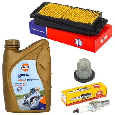 Set Luftfilter Ölsieb Öl 1L Wartung Zündkerze für SYM Joyride 125 Evo 2010-2020