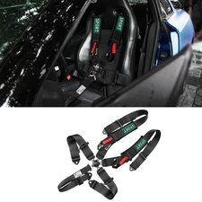 5 Point Racing Harness Camlock Quick Release Safety Seat Belt ATV UTV Offroad