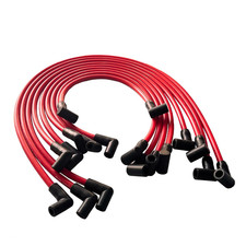 10.5 Mm Wires 9 Pcs Spark Plug Wire Set High Performance for HEI SBC BBC 350 383