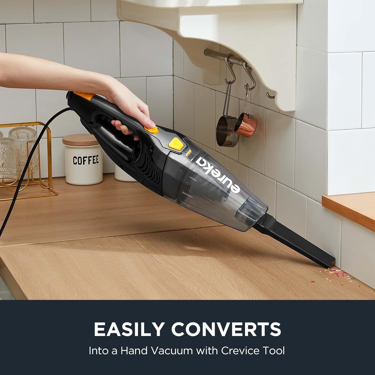 Blaze 3-in-1 Corded Vacuum: Lightweight, Washable Filter for Ultimate Clean