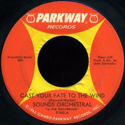 Sounds Orchestral - Cast Your Fate To The Wind (7'') (Very Good Plus (VG+)) - 420